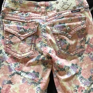 Miss Me Cargo Cuff Skinny